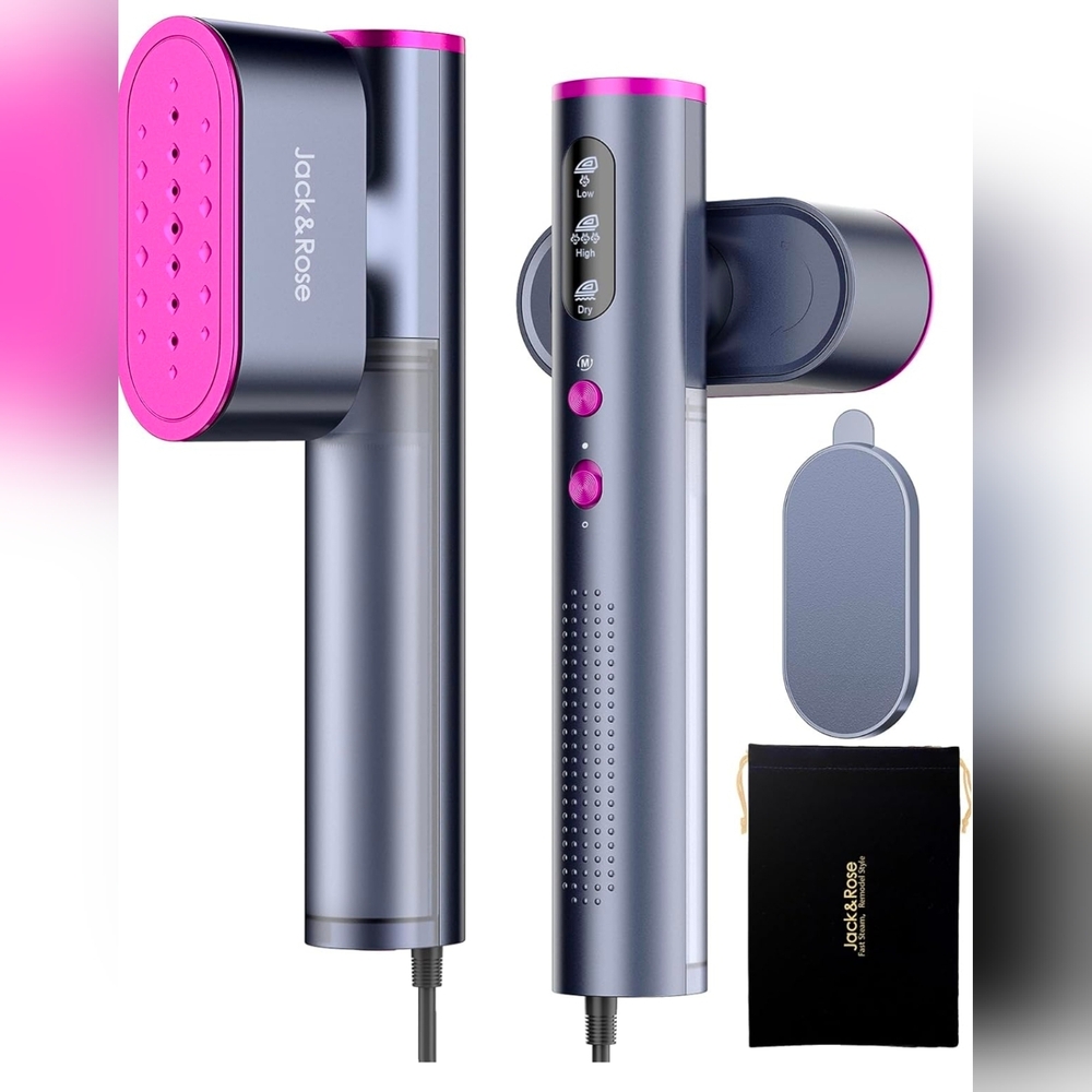 Jack ＆ Rose Portable Travel Steamer for Clothes